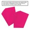 BAZIC 22" X 28" Poster Board Fluorescent - Fuchsia (25 Sheet/Box)